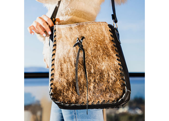Cartera "Trenzada con Flecos Pelo". CART 02 - Imagen 4