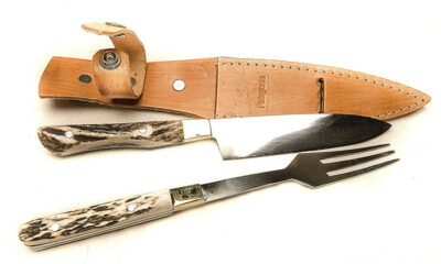 Juego "Cuchillo y Tenedor en Asta Chico". CUCH 43