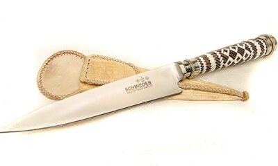 Cuchillo tejido "Cabo de Alpaca ". CUCH 27