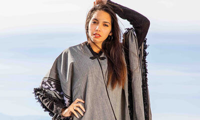 Poncho 'Gaucho' gris. PON 04