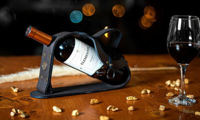 Porta vino "Montura Café o Negra". VIN 05