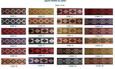 Cinta Pampa 20 ml x 15 mts. CINTA 01