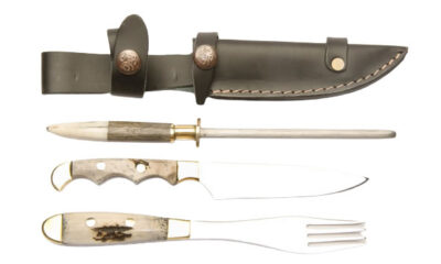 Juego "Cuchillo, Tenedor y Chaira Asta". CUCH 51